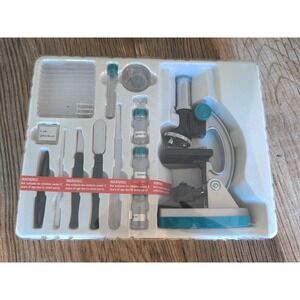 GeoSafari MicroPro Microscope 48 piece Set with 50x-600x magnifier New Open Box